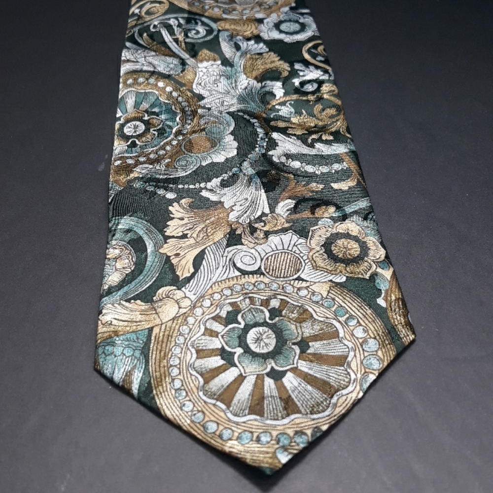 Laurant Benon silk  tie